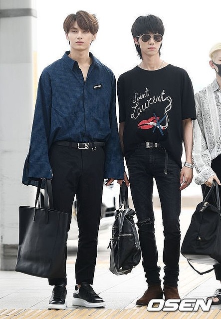 画像 Photo Seventeen Sbsスーパーコンサート In Taipei のため台湾へ出国 個性光る空港ファッション 3 13 ライブドアニュース