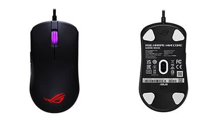 プロゲーマーのフィードバックを基に設計 ASUS ROGの左右対称有線ゲーミングマウス