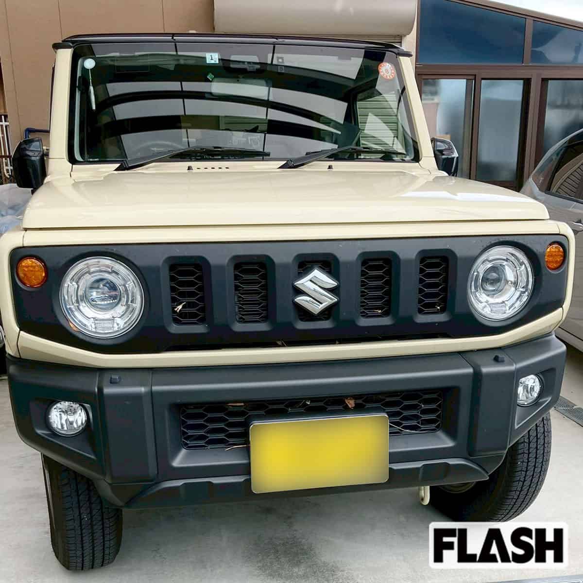  水没した地下駐から生き残った “奇跡のジムニー” 