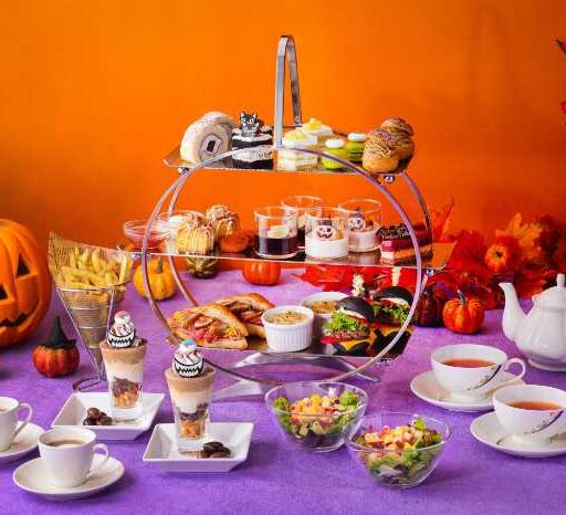 地上100m ホテルのカフェで贅沢