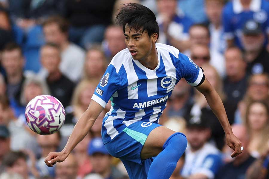 ブライトンの三笘薫【写真：アフロ】