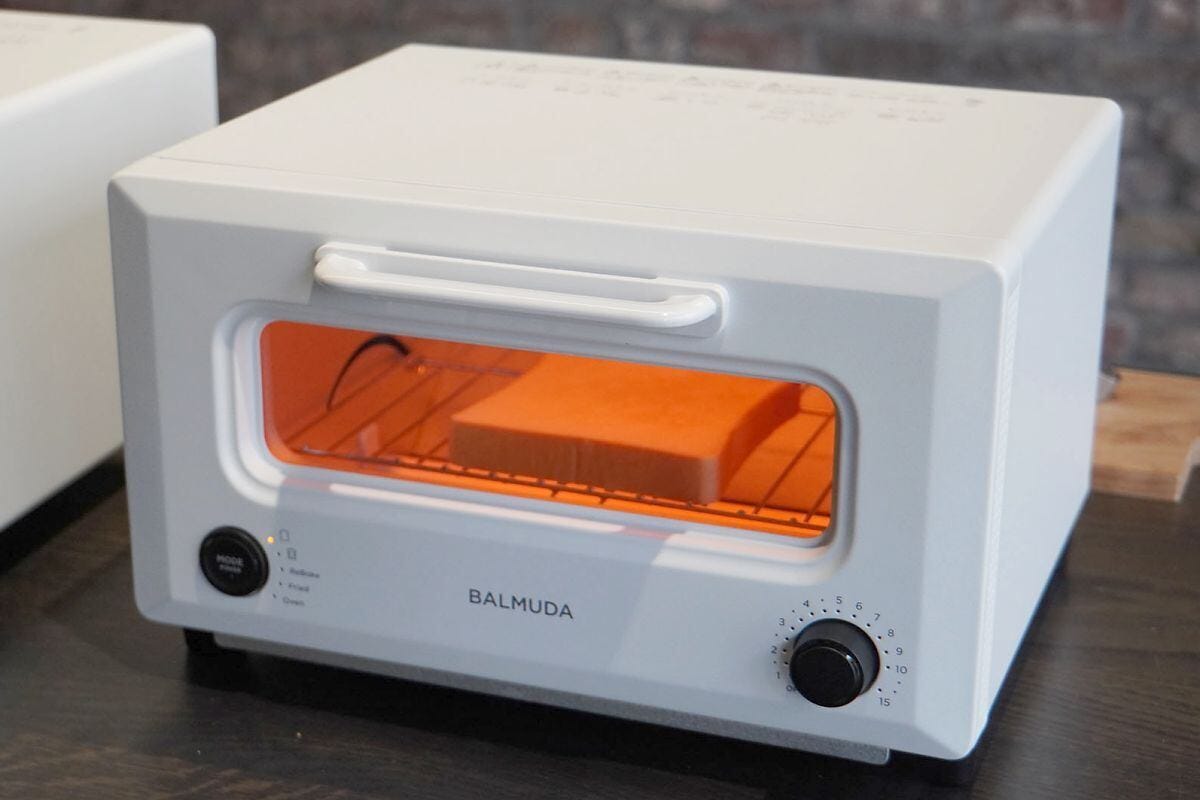 BALMUDA The Toaster ホワイト K05A-WH BALMUDA The Toaster Steam