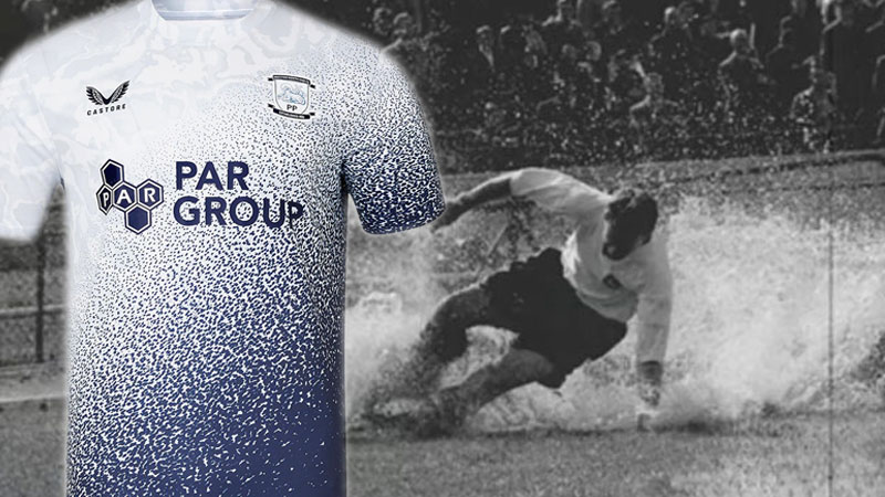 英2部プレストンに“伝説の瞬間”を描く限定ユニが登場！収益の一部を