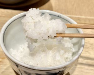 お米にこれだけ深い味わいが!と驚かされた