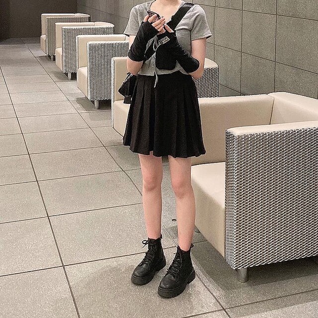 アームカバー がファッションアイテムに お洒落女子がやってるアームカバーコーデをチェック Peachy ライブドアニュース