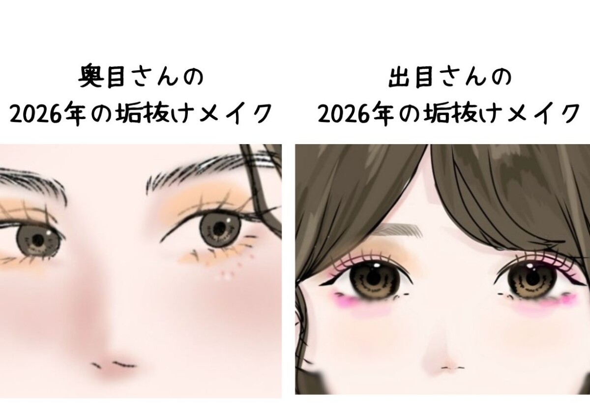 目の形別!出目さん&奥目さんの2026年垢抜けアイメイク