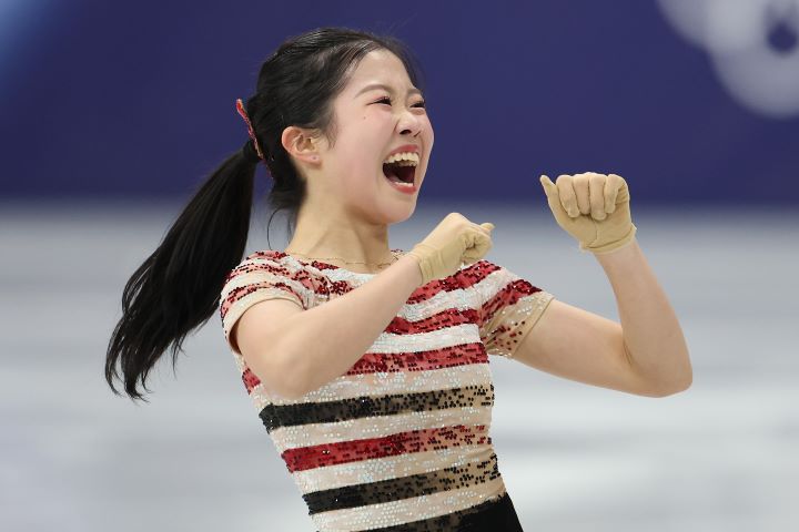 中井亜美が3回転アクセルを着氷 女子で史上4人目の快挙