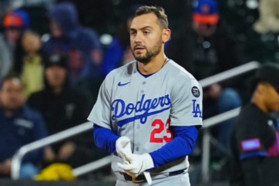 ドジャースFAのマイケル・コンフォート【写真:荒川祐史】