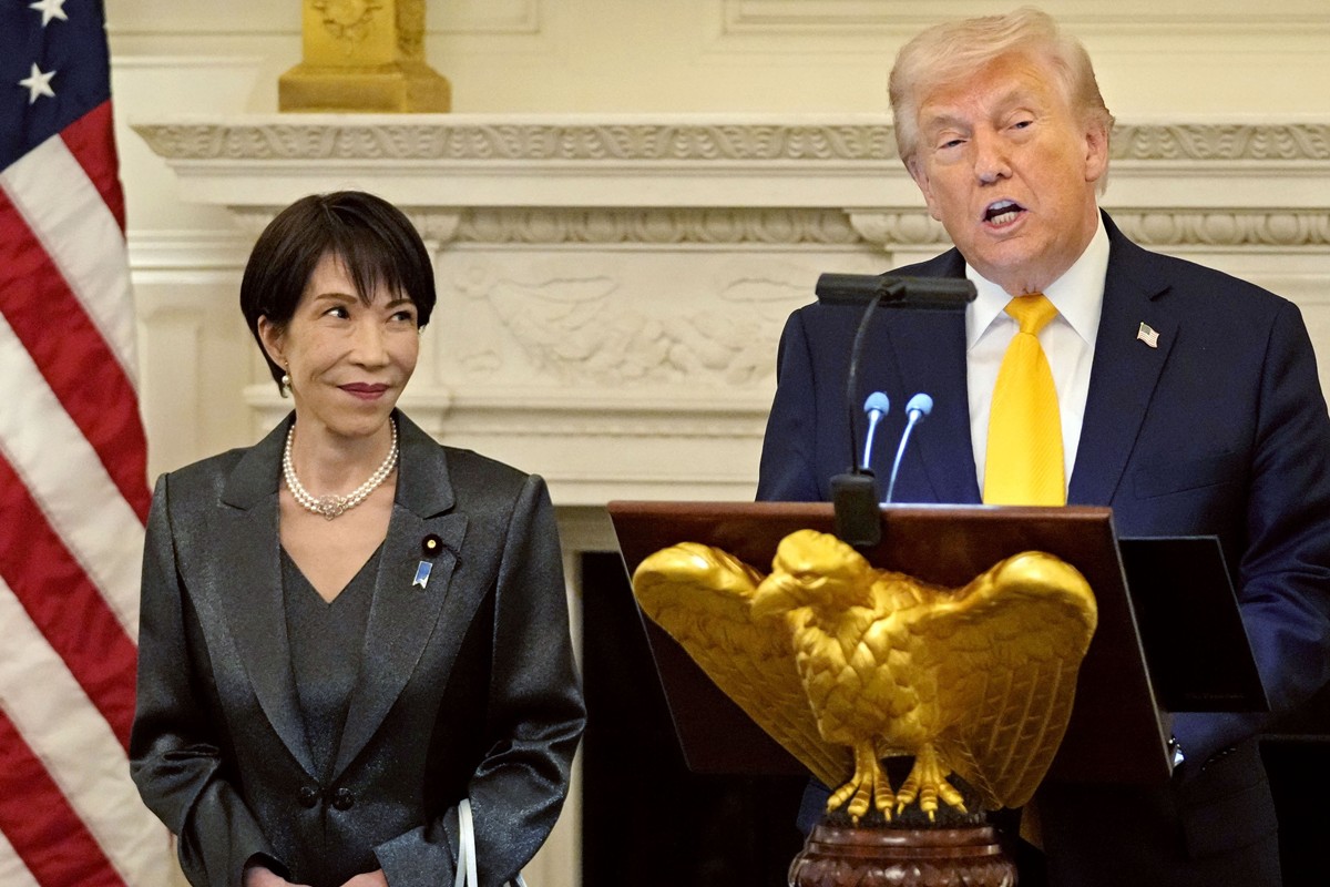 トランプ大統領との首脳会談を無難に乗り越えた高市首相(写真:共同通信)