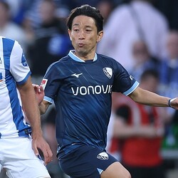 ボーフムの三好が今季初弾を含む２発を挙げた。(C)Getty Images