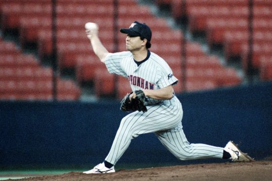 日本ハム時代の武田一浩氏【写真提供：産経新聞社】