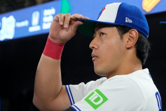 Bジェイズ・岡本和真【写真:ロイター】