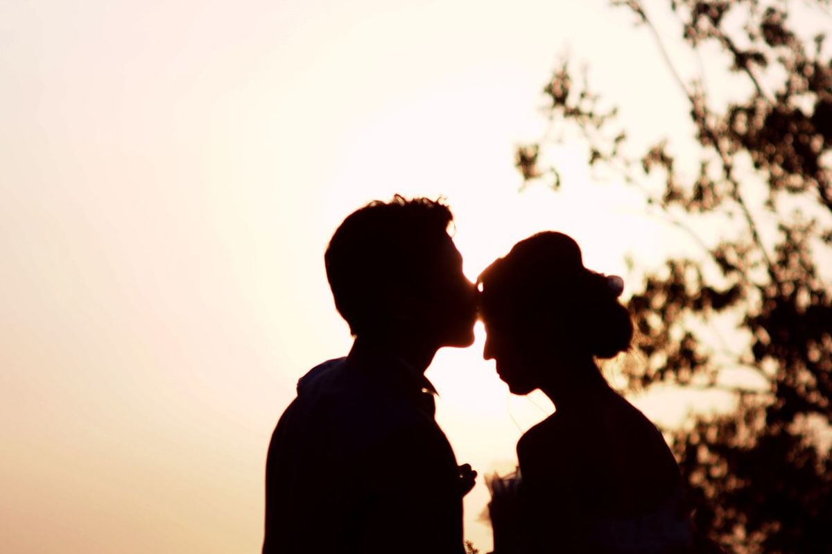 結婚式のカップル