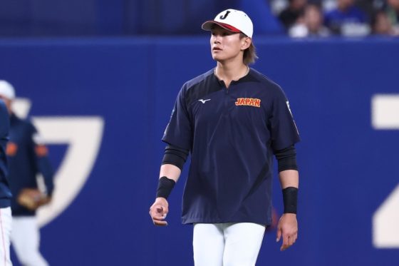 侍ジャパンサポートメンバーの山本大斗【写真:加治屋友輝】