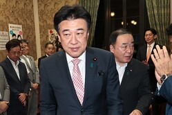  7月24日の木原稔官房長官（撮影：長谷川新） 