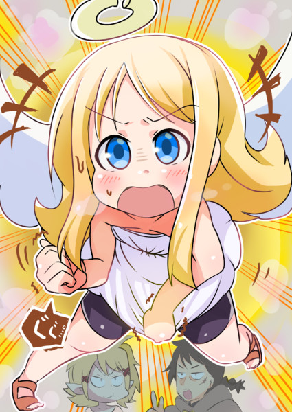 画像 アニメがギリギリすぎて話題 異種族レビュアーズ 天使 クリムヴェールのイラスト集 2 ライブドアニュース