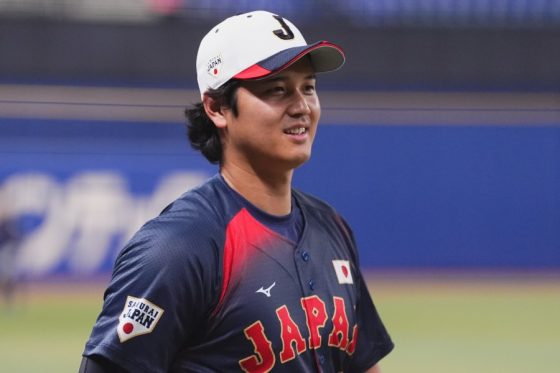 侍ジャパン・大谷翔平【写真：小林靖】
