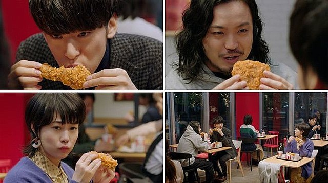 Creepy Nutsと高畑充希がKFC「ブラックホットチキン」CMで共演、「今日